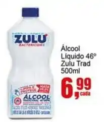 Negreiros álcool liquido 46° zulu trad oferta