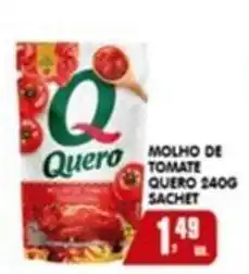 Higa's Supermercado molho de tomate quero sachet oferta