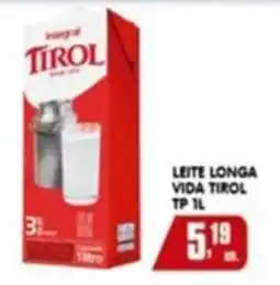 Higa's Supermercado Leite longa vida tirol oferta