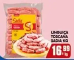 Higa's Supermercado Linguiça Toscana Sadia Kg oferta