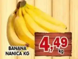 Higa's Supermercado banana nanica oferta