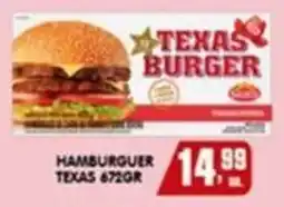 Higa's Supermercado Hambúrguer texas 672gr oferta