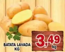 Higa's Supermercado batata lavada oferta