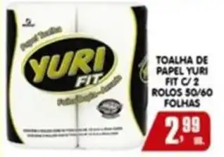 Toalha de papel yuri fit