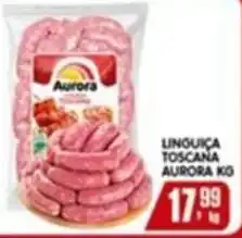 Higa's Supermercado Linguiça Toscana Aurora oferta