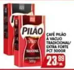 Higa's Supermercado Café pilão a vácuo tradicional/extra forte oferta
