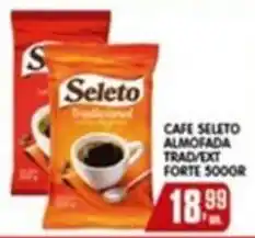 Higa's Supermercado Cafe seleto almofada trad/ext forte oferta