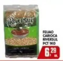 Higa's Supermercado Feijão carioca riversul oferta
