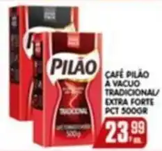 Higa's Supermercado Café pilão a vácuo tradicional/extra forte oferta