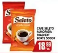 Higa's Supermercado Cafe seleto almofada trad/ext forte oferta