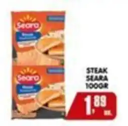 Higa's Supermercado Steak seara oferta