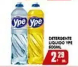 Detergente liquido ype socal