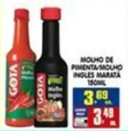 Higa's Supermercado molho de pimenta/molho ingles marata oferta