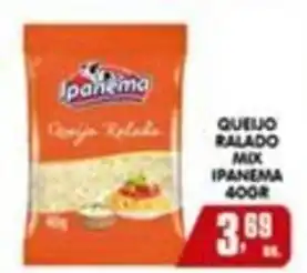 Higa's Supermercado Queijo ralado mix ipanema oferta