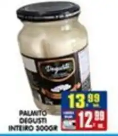 Higa's Supermercado Palmito degusti inteiro oferta