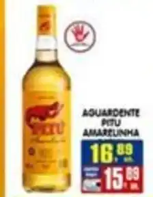 Higa's Supermercado Aguardente Pitu Amarelinha oferta