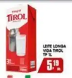 Higa's Supermercado Leite longa vida tirol oferta
