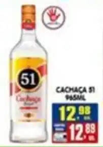 Higa's Supermercado Cachaça 51 oferta