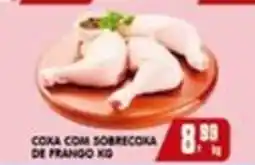 Higa's Supermercado Coxa com sobrecoxa de frango kg oferta