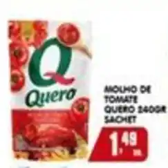 Higa's Supermercado molho de tomate quero sachet oferta