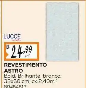 Revestimento Astro Lucce