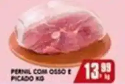 Higa's Supermercado Pernil com osso e picado kg oferta