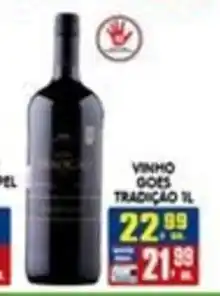 Higa's Supermercado vinho goes tradicao 1l oferta