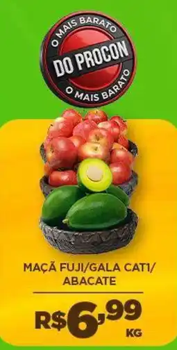 DB Supermercados Maçã fuji/gala cati/ abacate oferta