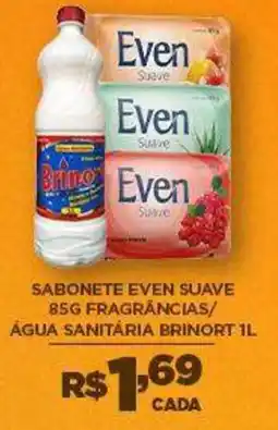 DB Supermercados Sabonete even suave oferta