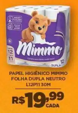 DB Supermercados papel higiênico mimmo oferta