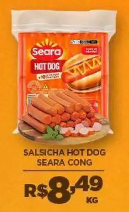 DB Supermercados Salsicha hot dog seara cong oferta
