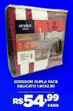 DB Supermercados Edredom dupla face delicato oferta