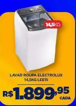 DB Supermercados Lavad roupa electrolux 14,5kg lee15 oferta