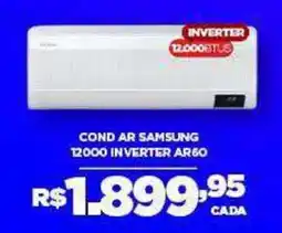 DB Supermercados Cond ar samsung 12000 inverter ar60 oferta
