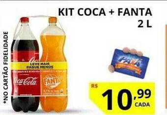 Kit Coca + Fanta