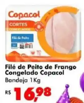 Filé de peito de frango congelado copacol