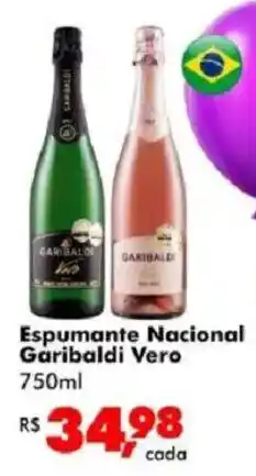Big Box Espumante Nacional Garibaldi Vero oferta