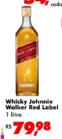 Big Box Whisky Johnnie Walker Red Label oferta