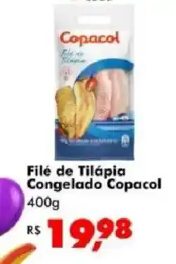 Big Box Filé de Tilápia Congelado Copacol oferta