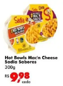 Big Box Hot Bowls Mac'n Cheese Sadia Sabores oferta