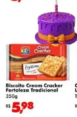 Big Box Biscoito cream cracker fortaleza tradicional oferta