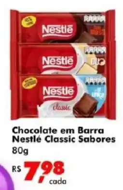 Big Box Chocolate em Barra Nestlé Classic Sabores oferta