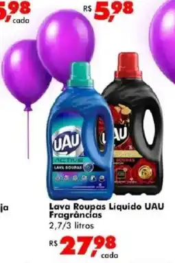 Big Box Lava Roupas Líquido UAU Fragrâncias oferta