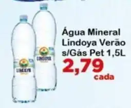 Chama Supermercados Água Mineral Lindoya Verão oferta