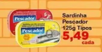 Chama Supermercados Sardinha Pescador oferta