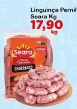 Chama Supermercados Linguinha Pernil Seara Kg oferta