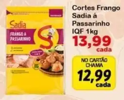Chama Supermercados Cortes Frango Sadia à Passarinho oferta