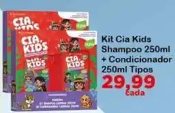 Chama Supermercados Kit Cia Kids oferta