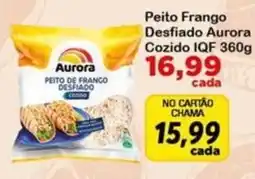 Chama Supermercados Peito de frango desfiado oferta