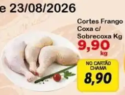 Chama Supermercados Cortes Frango Coxa c/ Sobrecoxa oferta